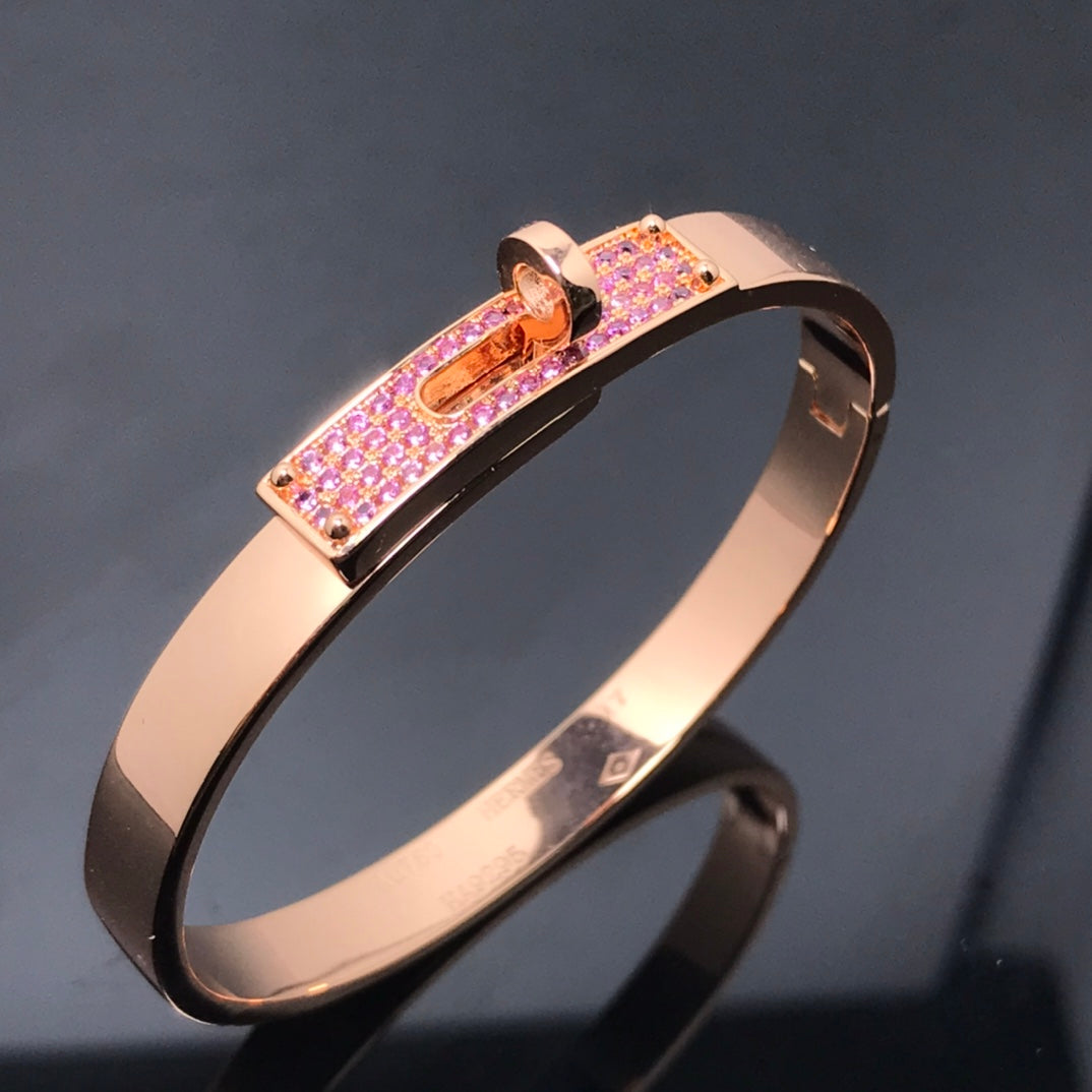 [CharmAmor]KELLY BRACELET PINK DIAMOND