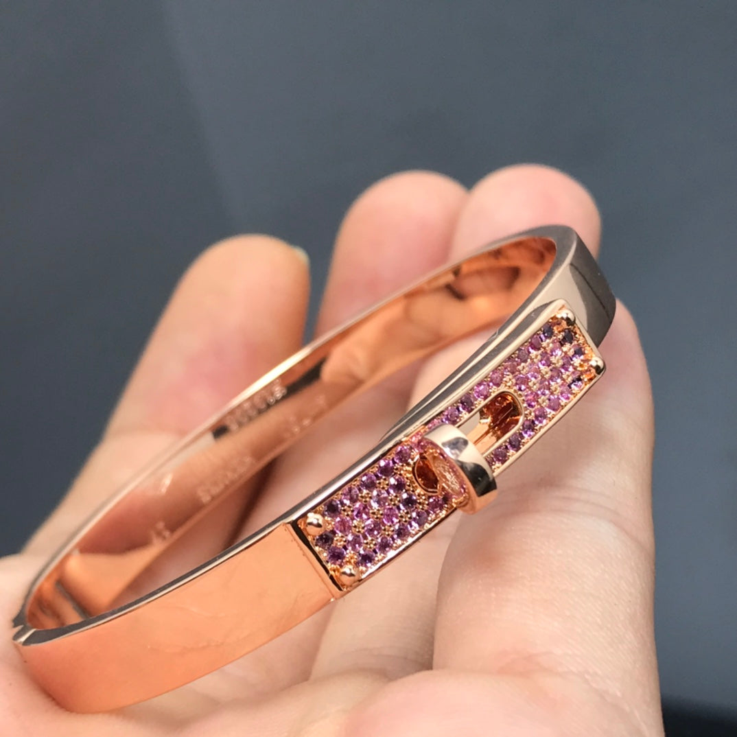 [CharmAmor]KELLY BRACELET PINK DIAMOND