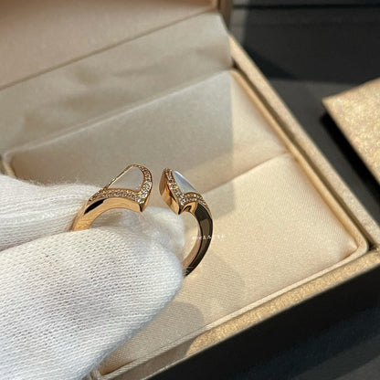 [CharmAmor]DREAM MOP DIAMOND OPEN RING