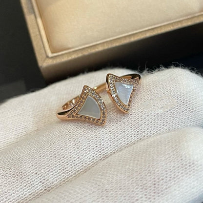 [CharmAmor]DREAM MOP DIAMOND OPEN RING