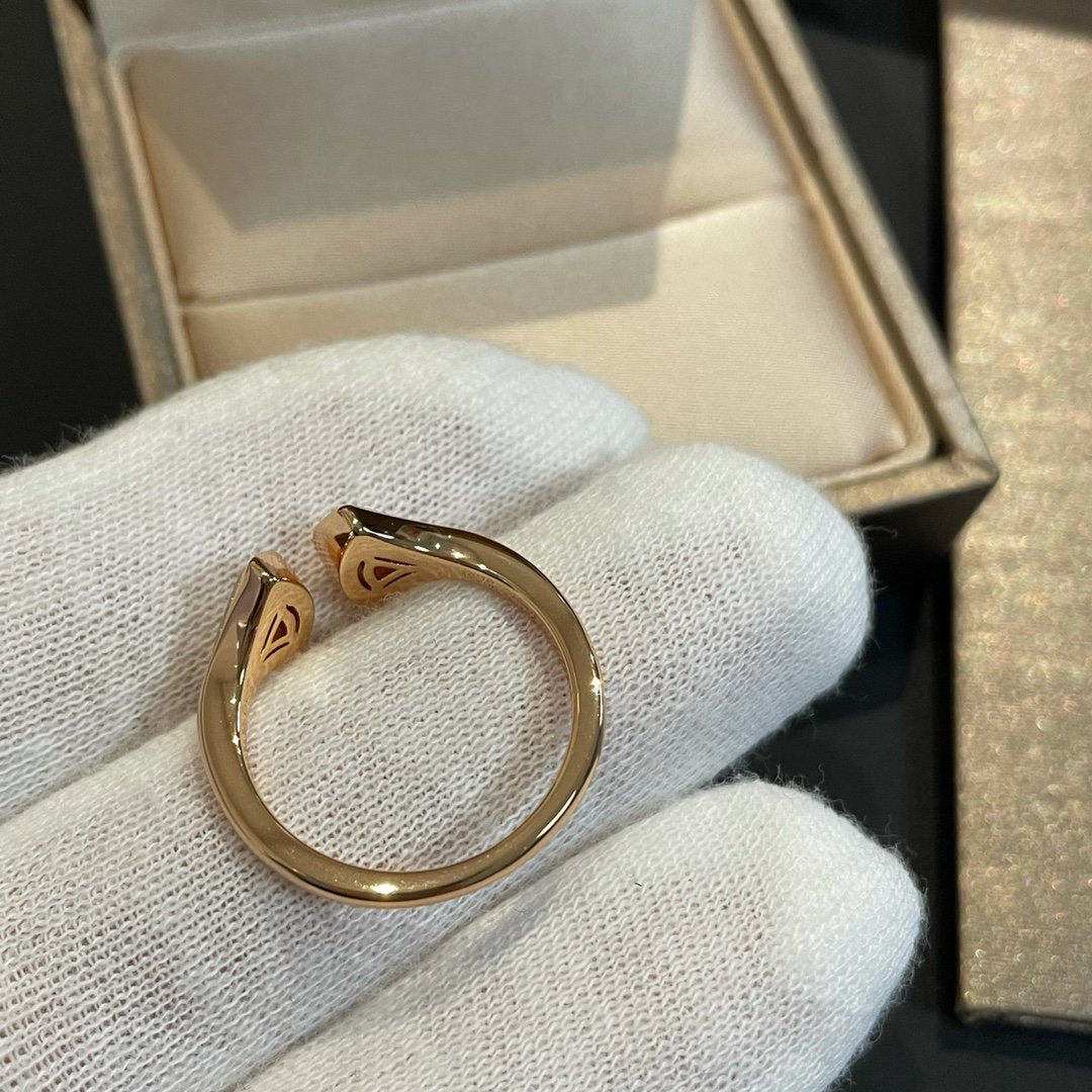 [CharmAmor]DREAM MOP DIAMOND OPEN RING