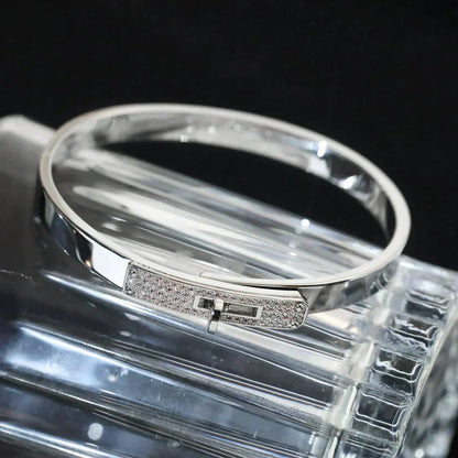 [CharmAmor]KELLY SILVER DIAMOND BRACELET
