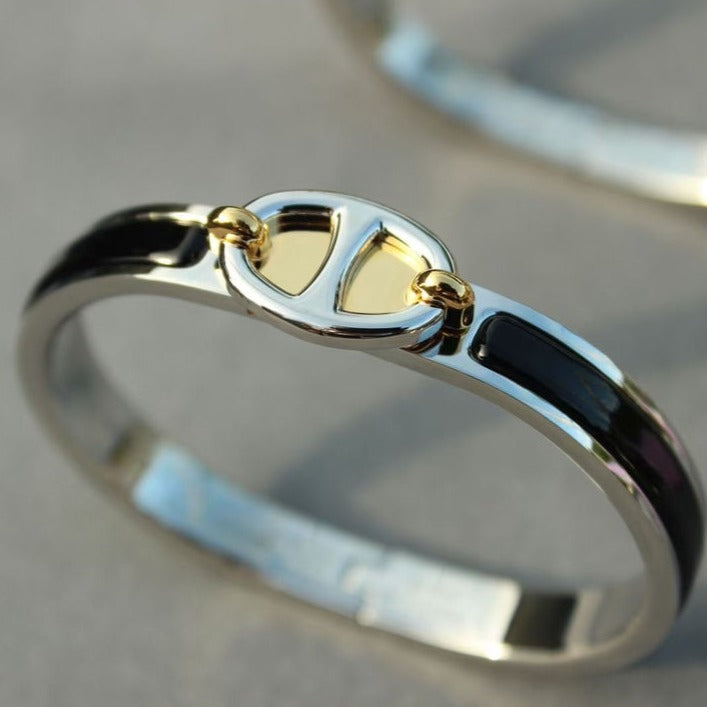 [CharmAmor]CLIC CHAINE SILVER BRACELET