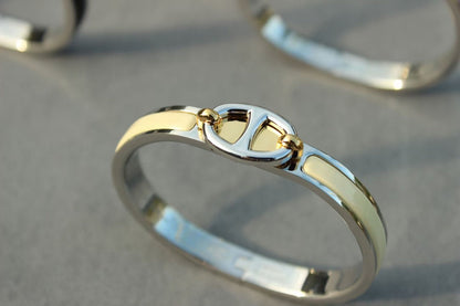[CharmAmor]CLIC CHAINE SILVER BRACELET
