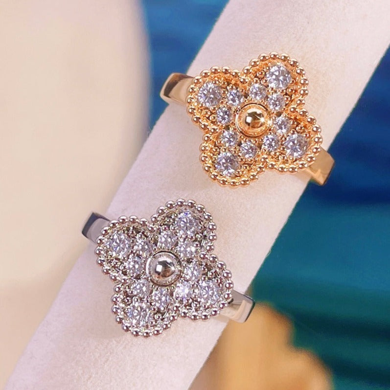[CharmAmor]CLOVER DIAMOND RING