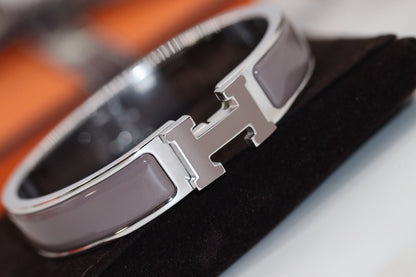 [CharmAmor]H BRACELET 12MM BROWN