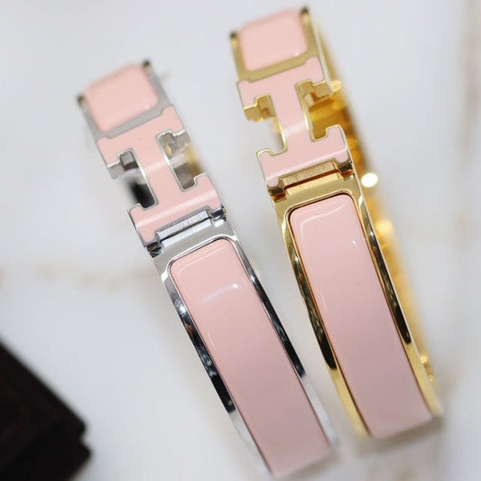 [CharmAmor]H BRACELET 12MM PINK