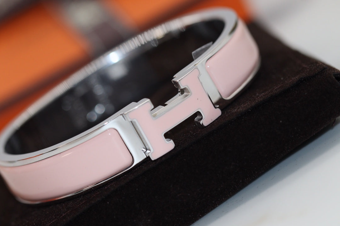 [CharmAmor]H BRACELET 12MM PINK