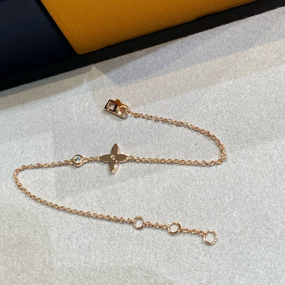 [CharmAmor]STAR DIAMOND PINK GOLD BRACELET