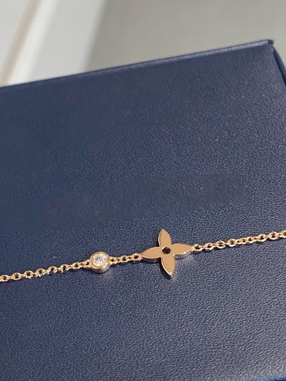 [CharmAmor]STAR DIAMOND PINK GOLD BRACELET