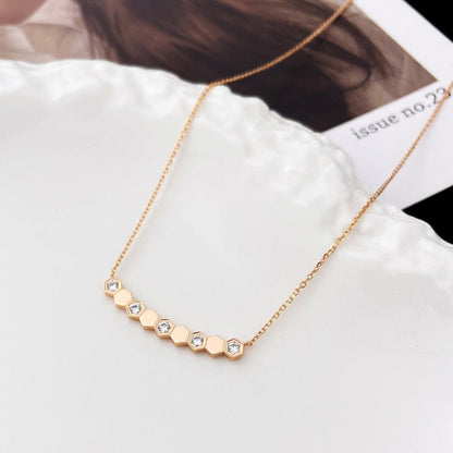 [CharmAmor]BEE MY LOVE DIAMOND NECKLACE