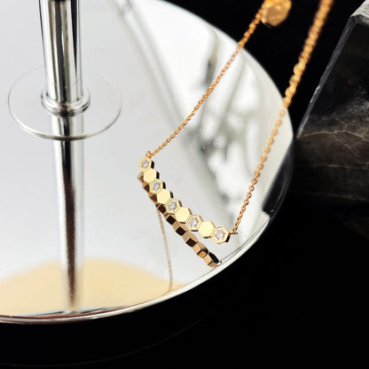 [CharmAmor]BEE MY LOVE DIAMOND NECKLACE