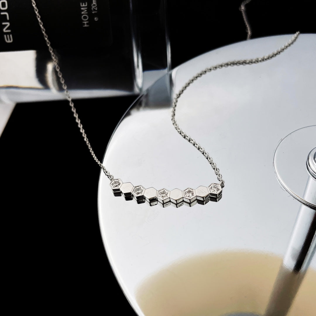[CharmAmor]BEE MY LOVE DIAMOND NECKLACE