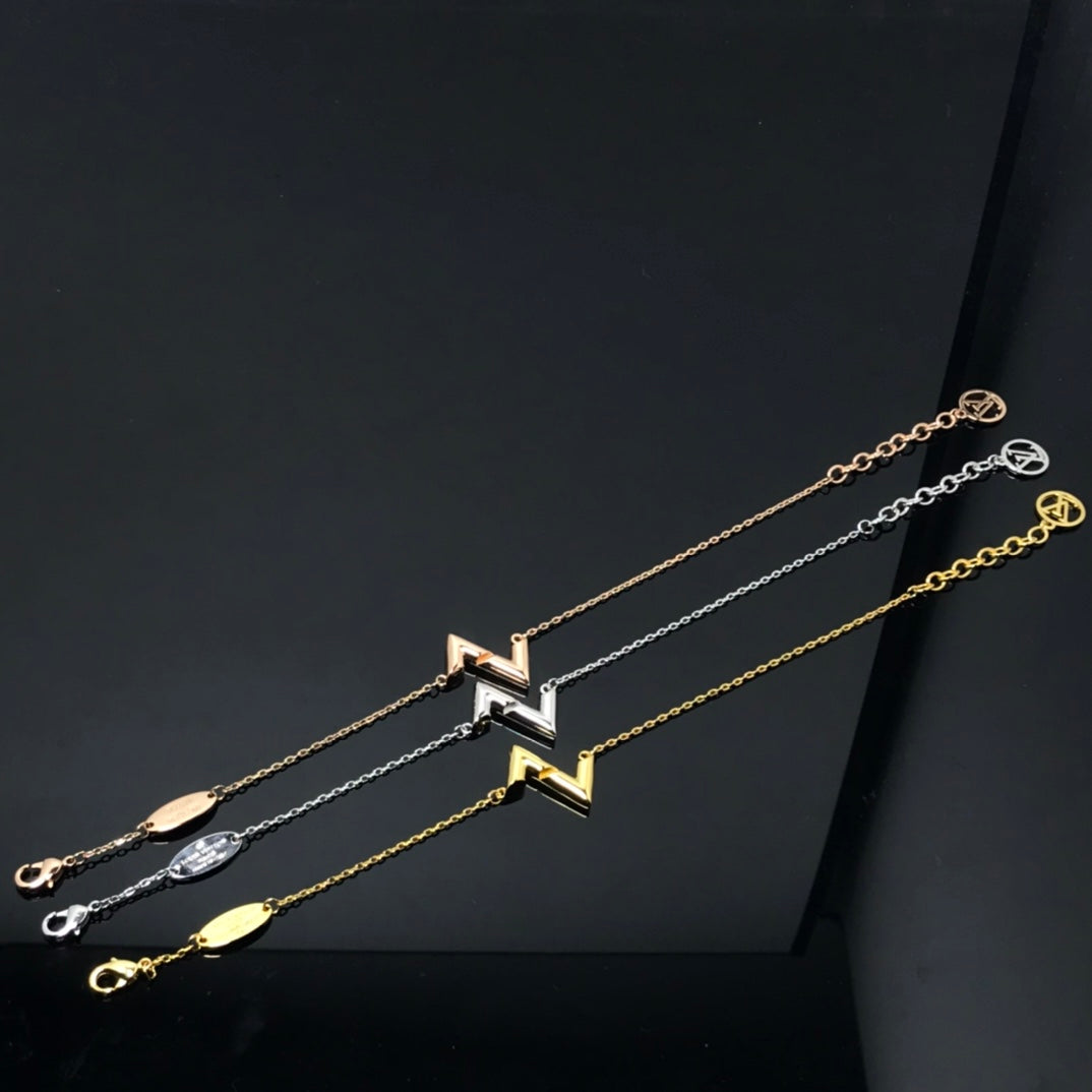 [CharmAmor]VOLT LV LOGO BRACELET