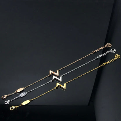 [CharmAmor]VOLT LV LOGO BRACELET