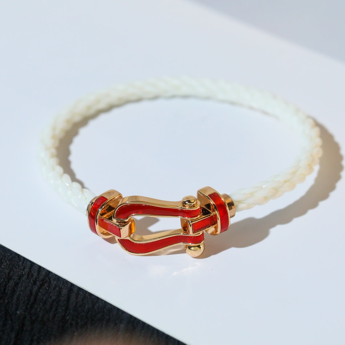 [CharmAmor]FORCE 10 WHITE TEXTILE DIAMOND PAVED