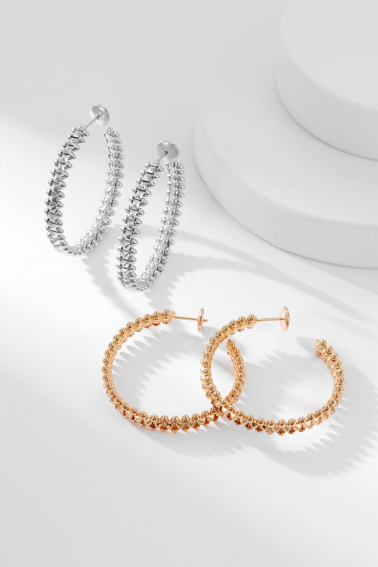 [CharmAmor]CLASH HOOP EARRINGS