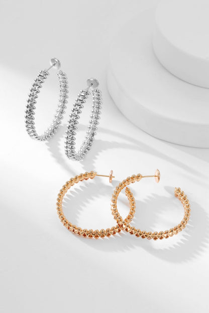 [CharmAmor]CLASH HOOP EARRINGS