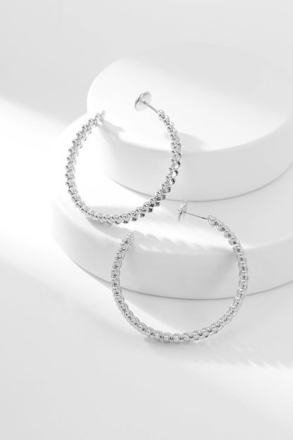 [CharmAmor]CLASH HOOP EARRINGS
