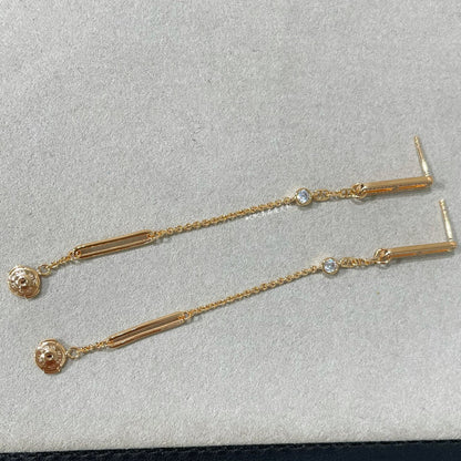 [CharmAmor]CHAINE CHAOS DIAMOND DROP EARRINGS