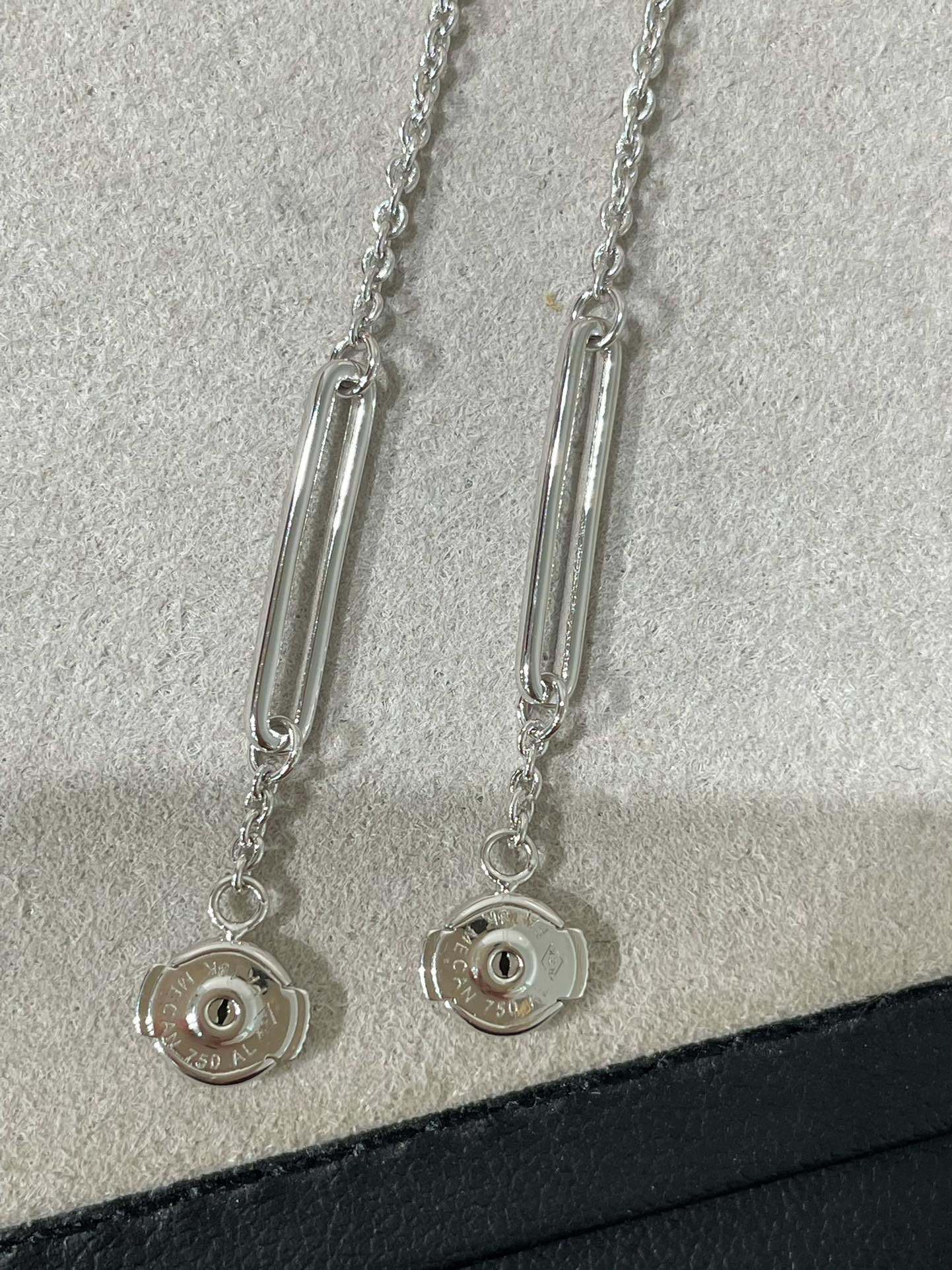 [CharmAmor]CHAINE CHAOS DIAMOND DROP EARRINGS