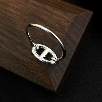 [CharmAmor]RONDE SMALL SILVER DIAMOND RING
