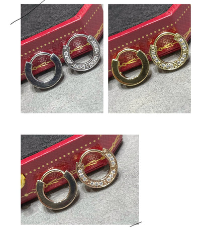 [CharmAmor]LOVE DIAMOND EARRINGS