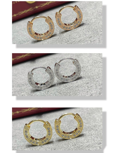 [CharmAmor]LOVE DIAMOND EARRINGS