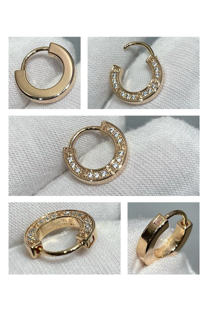 [CharmAmor]LOVE DIAMOND EARRINGS