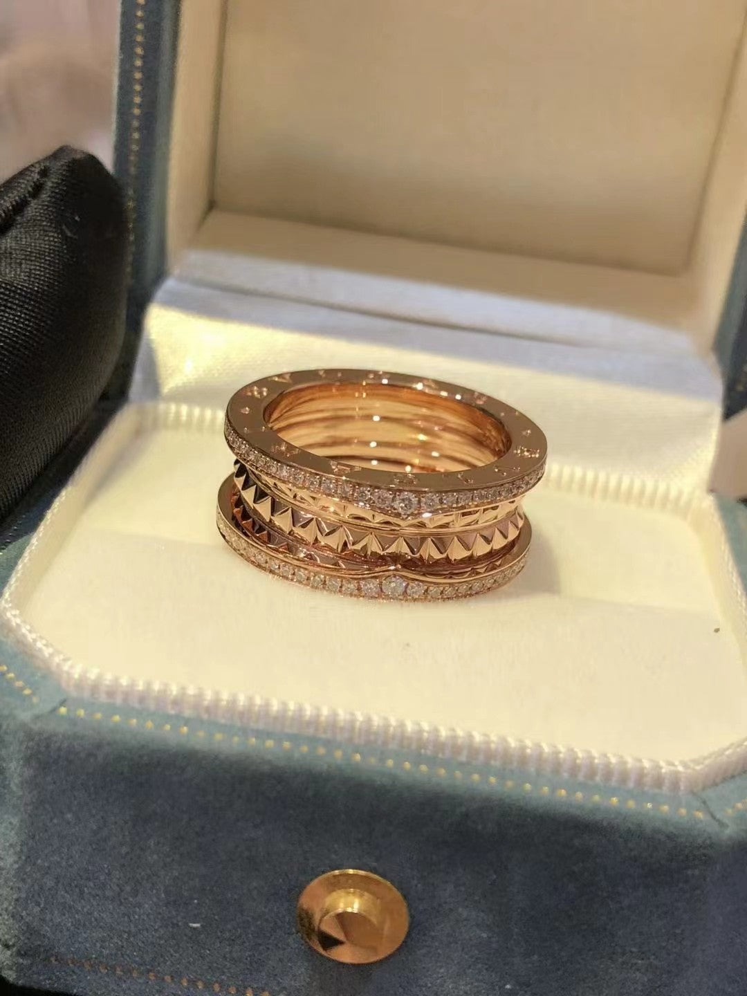 [CharmAmor]ZERO 1 ROCK DIAMOND PINK GOLD