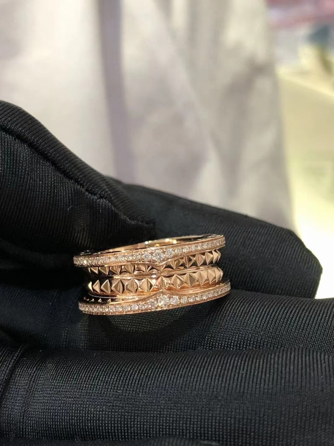 [CharmAmor]ZERO 1 ROCK DIAMOND PINK GOLD