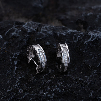 [CharmAmor]ZERO 1 MINI SILVER DIAMOND EARRINGS