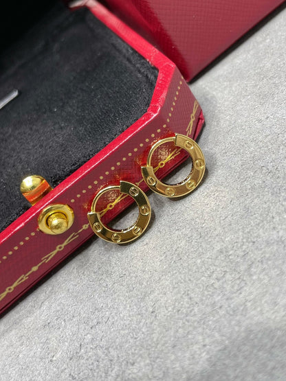 [CharmAmor]LOVE MINI EARRINGS