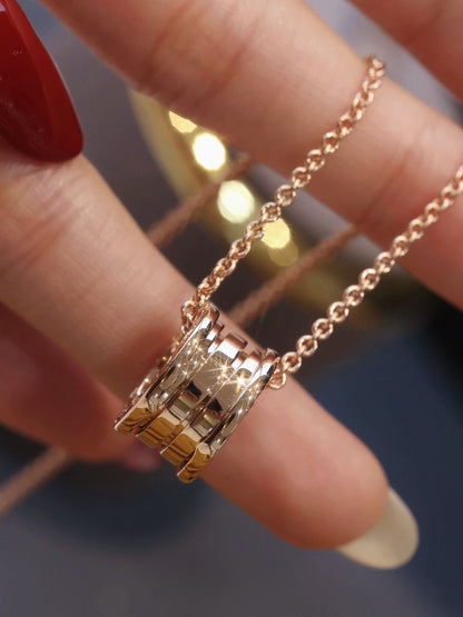 [CharmAmor]ZERO 1 PINK GOLD NECKLACE