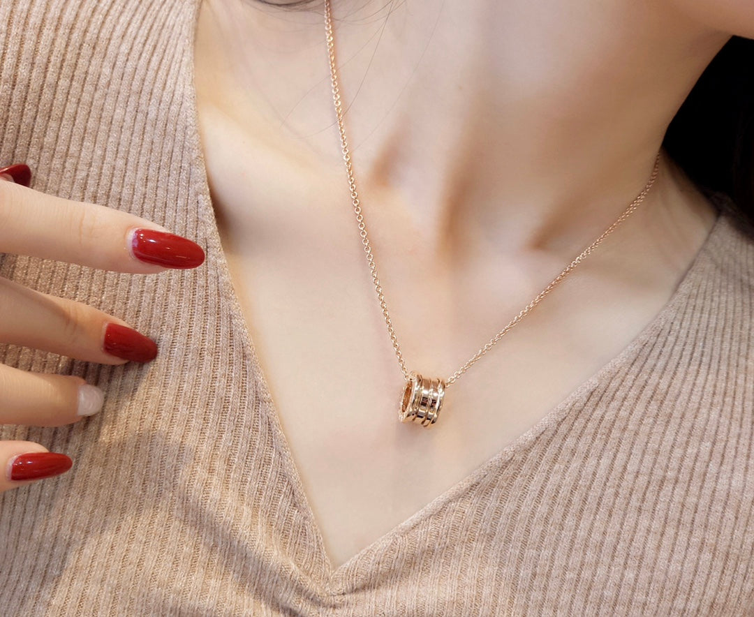[CharmAmor]ZERO 1 PINK GOLD NECKLACE