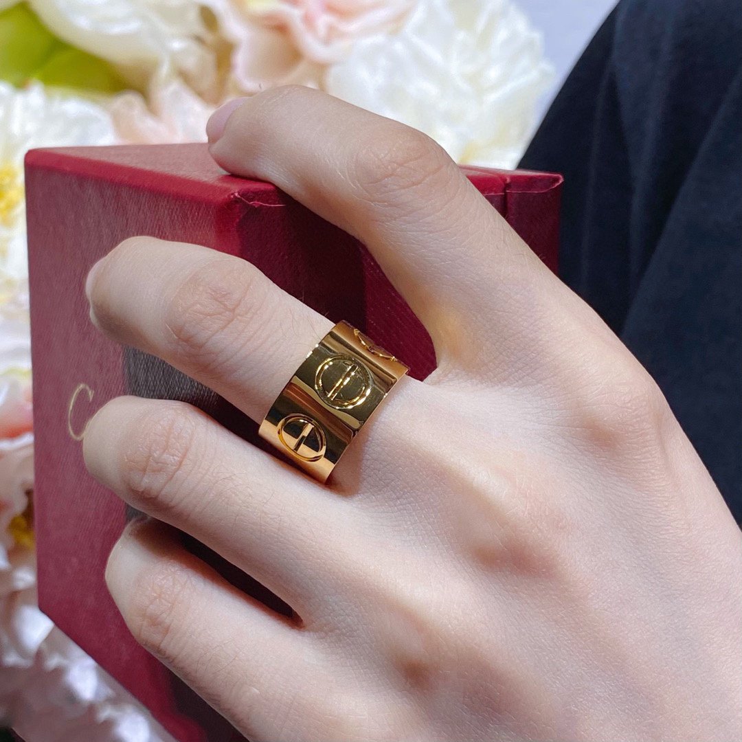 [CharmAmor]LOVE 11MM LARGE RING