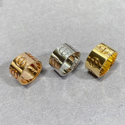[CharmAmor]LOVE 11MM LARGE RING