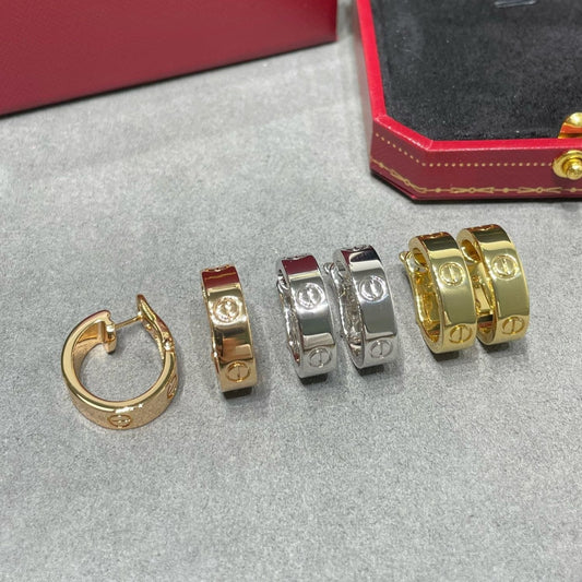 [CharmAmor]LOVE 5.5MM EARRINGS