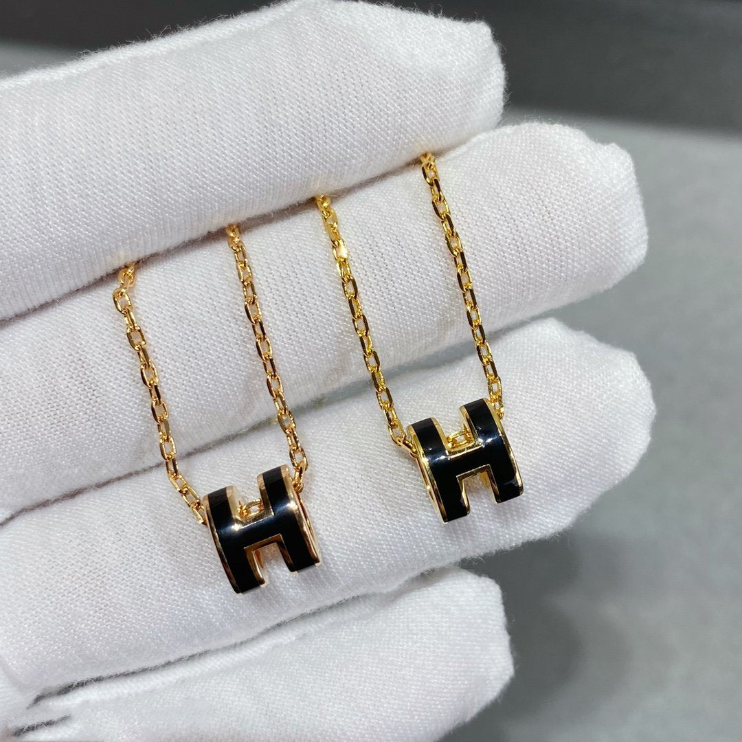 [CharmAmor]MINI POP H NECKLACE