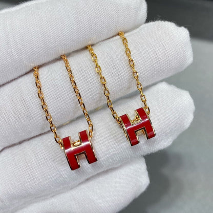 [CharmAmor]MINI POP H NECKLACE