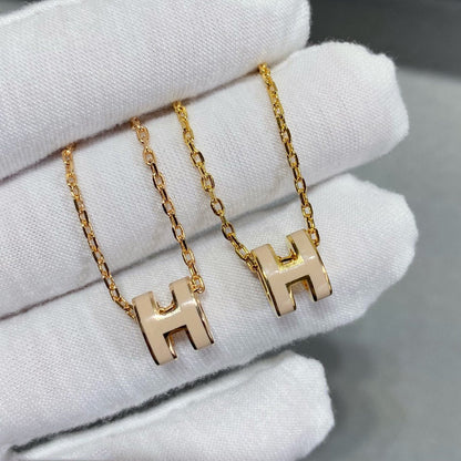 [CharmAmor]MINI POP H NECKLACE