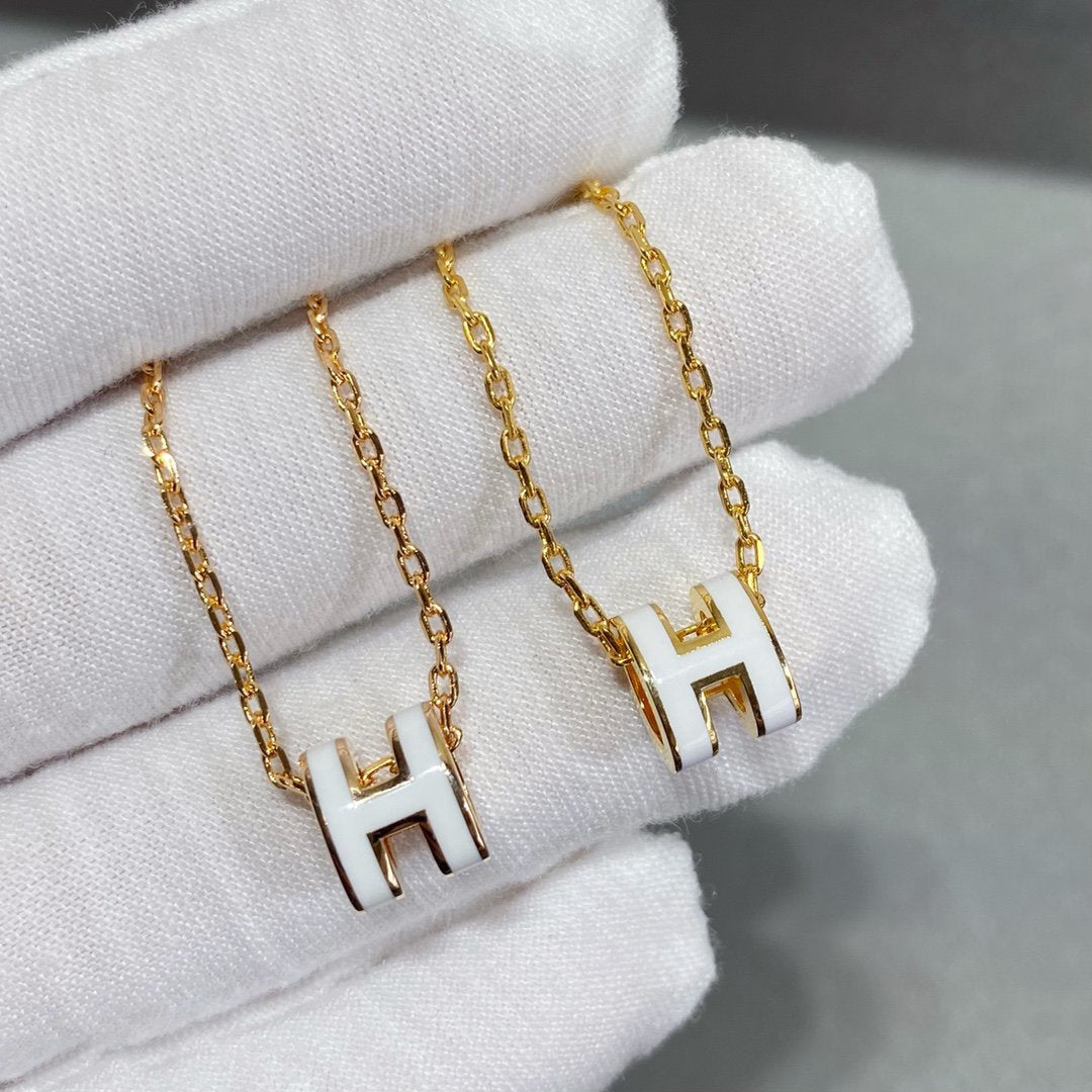 [CharmAmor]MINI POP H NECKLACE