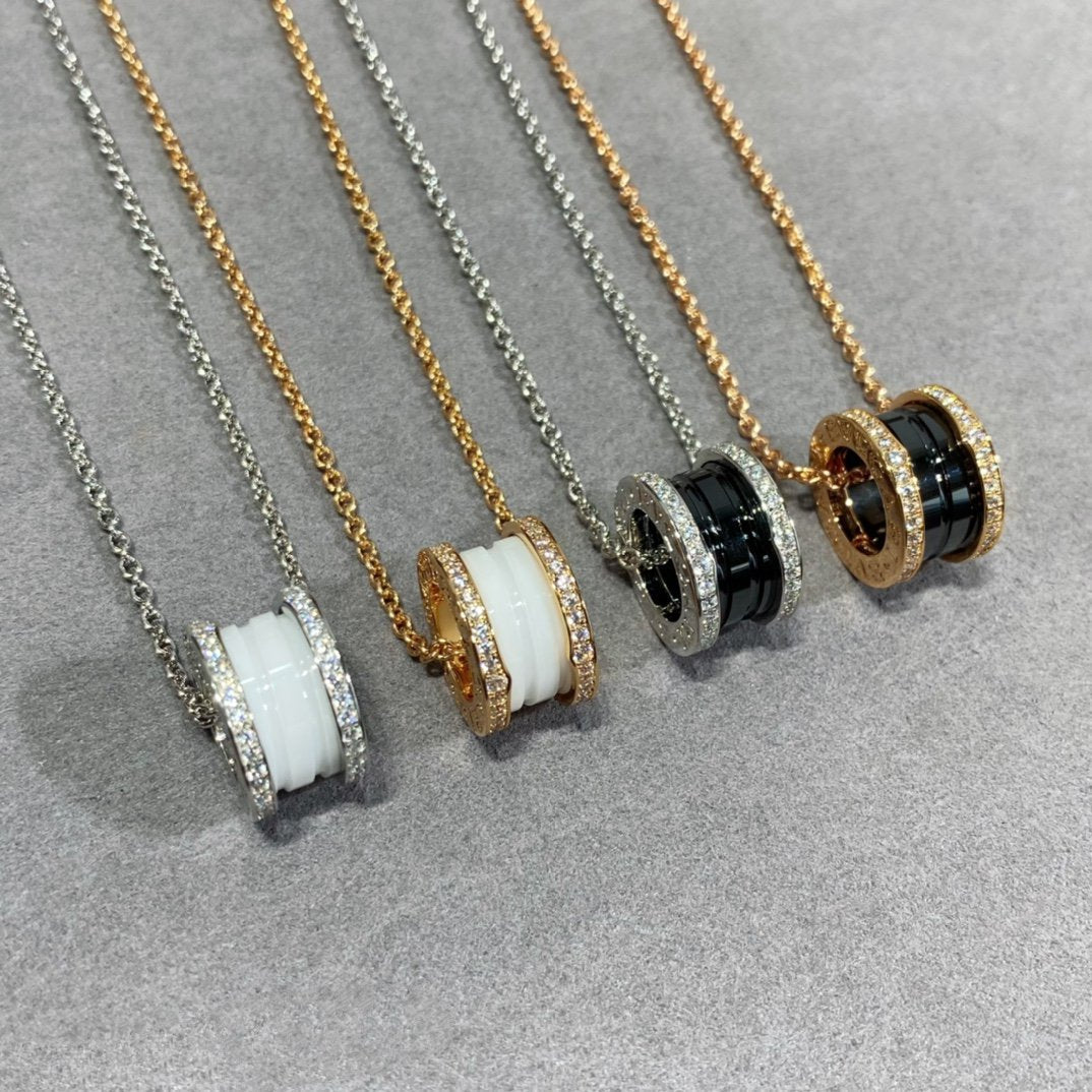 [CharmAmor]ZERO 1 DIAMOND CERAMIC NECKLACE