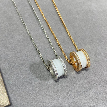 [CharmAmor]ZERO 1 DIAMOND CERAMIC NECKLACE