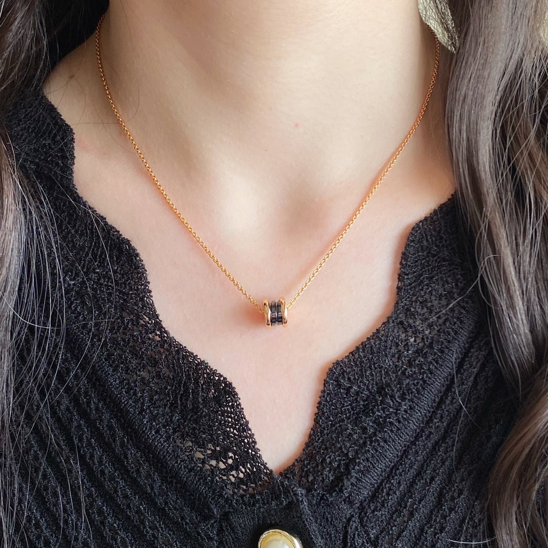 [CharmAmor]ZERO 1 CERAMIC MINI NECKLACE