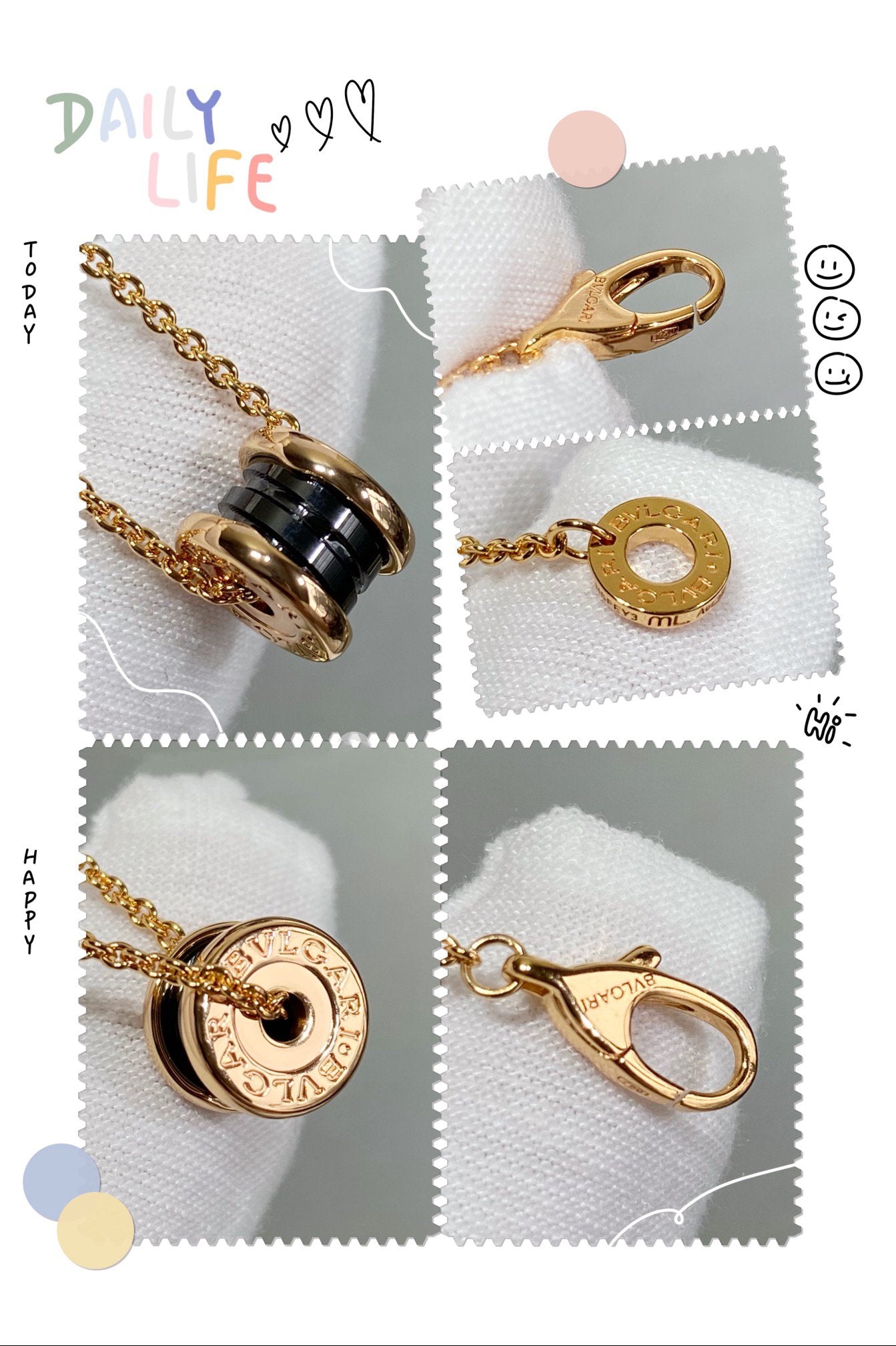 [CharmAmor]ZERO 1 CERAMIC MINI NECKLACE