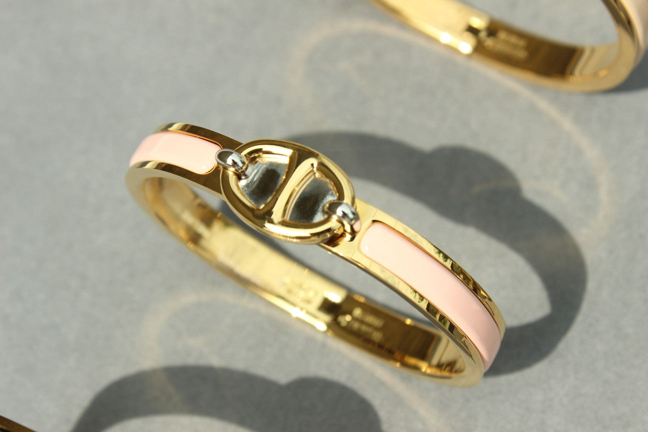 [CharmAmor]CLIC CHAINE GOLD BRACELET