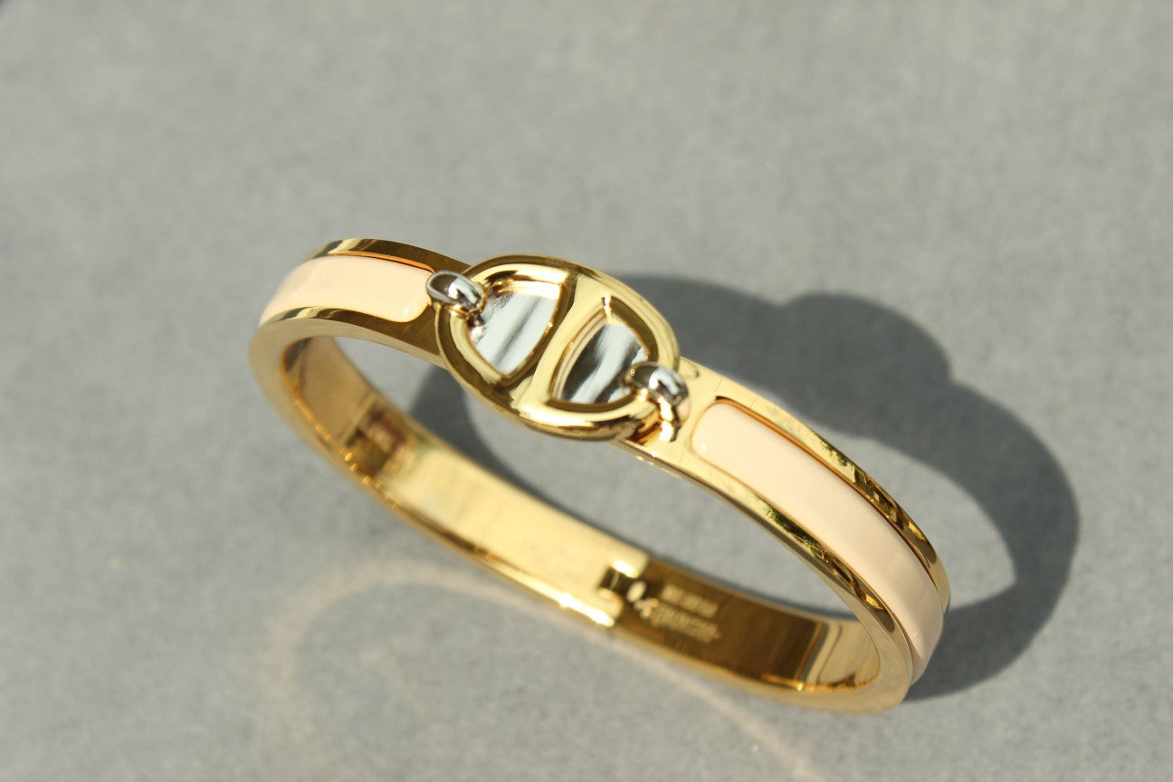 [CharmAmor]CLIC CHAINE GOLD BRACELET