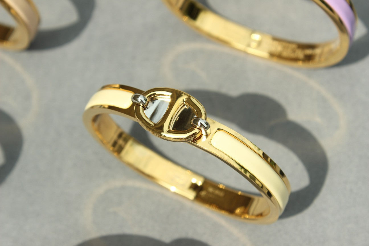 [CharmAmor]CLIC CHAINE GOLD BRACELET