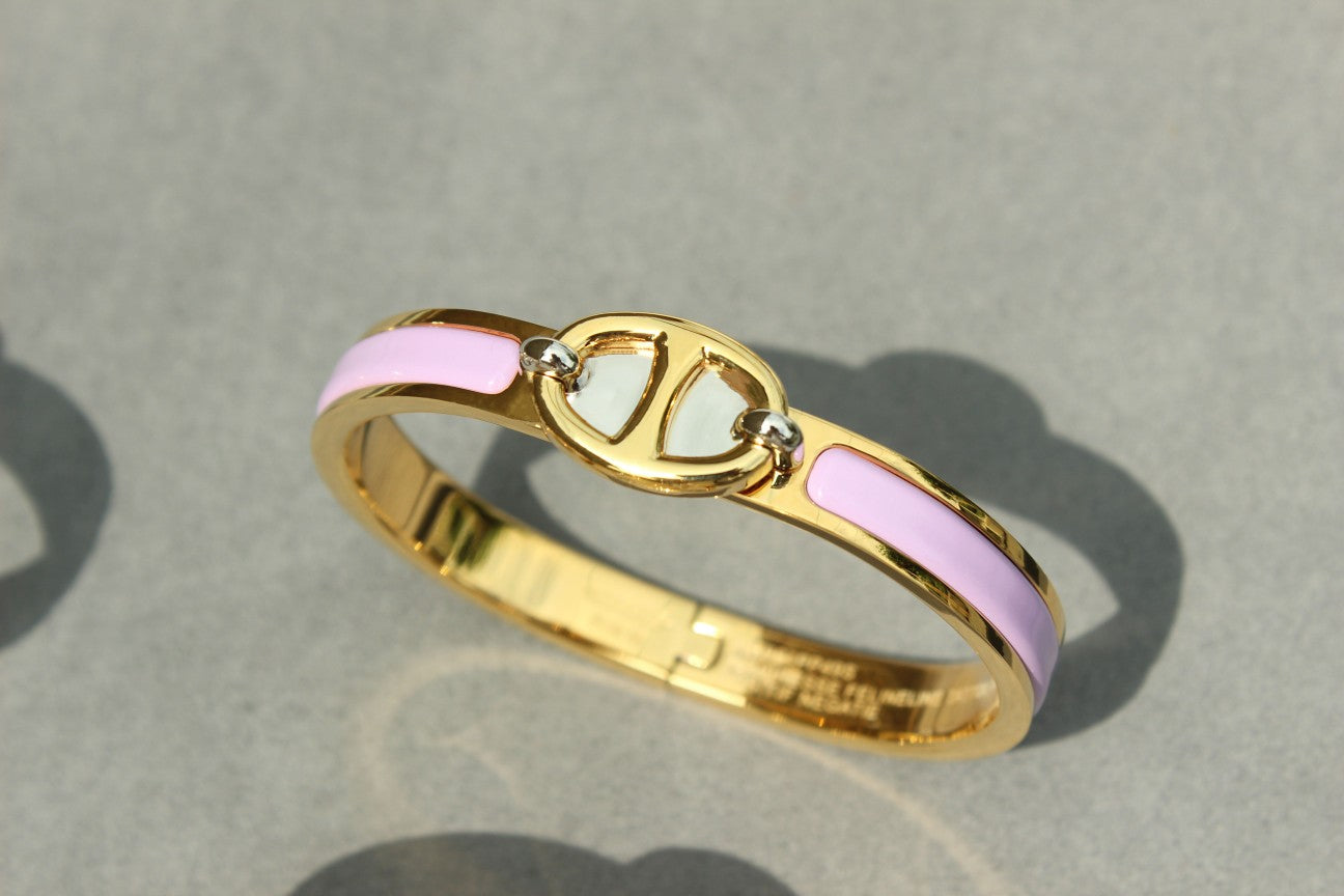 [CharmAmor]CLIC CHAINE GOLD BRACELET